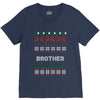 ugly christmas brother V-Neck Tee