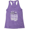 The Sky is not high as My Dreams are Racerback Tank