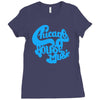 chicago house music Ladies Fitted T-Shirt