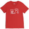 be rational get real nerdy geek pi nerd V-Neck Tee