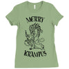 merry krampus Ladies Fitted T-Shirt
