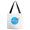 logic nasa Tote Bags