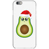 santa avocado iPhone 6/6s Case
