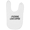 i love coffee Baby Bibs