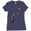 happiness is fleeting Ladies Fitted T-Shirt