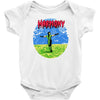 the sound of kombat Baby Bodysuit