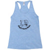 happily shooting blanks Racerback Tank