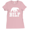 bilf, bear i'd like to Ladies Fitted T-Shirt