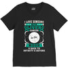 I Love Someone With Liver Cancer To The Moon And Back V-Neck Tee