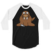 cokelat animal 3/4 Sleeve Shirt