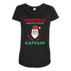 christmas baking team captain Maternity Scoop Neck T-shirt