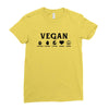 Vegan For The Planet Ladies Fitted T-Shirt