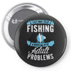 go fishing Pin-back button
