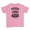 Super Cool Granddad Of A Freaking Awesome Grandson Youth Tee