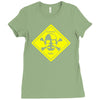 walter white danger Ladies Fitted T-Shirt