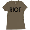 riot t shirt funny t shirt cool tshirt tv t shirt drinking shirt (also Ladies Fitted T-Shirt