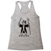 you shall not pass go Racerback Tank