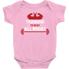 Training to beat All Might Baby Onesie