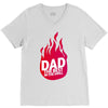 dad the best grill V-Neck Tee