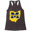 ohio for michigan Racerback Tank