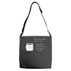 if you like coffee Adjustable Strap Totes