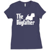 the dogfather west highland white Ladies Fitted T-Shirt