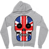 united kingdom till i die Zipper Hoodie