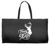 trophy wife deer Weekender Totes