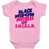mistress widow Baby Onesie