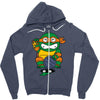 lucky turtle Zipper Hoodie