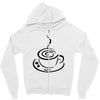 Cooffee art Zipper Hoodie