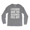 weight lifting gym fitness training Long Sleeve Shirts