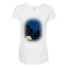 Mufasa and Simba Camp Maternity Scoop Neck T-shirt