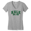 kale university Women's V-Neck T-Shirt