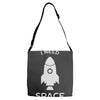 need space Adjustable Strap Totes