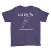 lick the tip shirt by the savage chef Youth Tee
