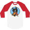 lone wolf 3/4 Sleeve Shirt