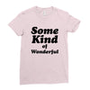 Some King Of Wonderful Ladies Fitted T-Shirt