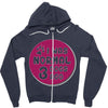 I WAS NORMAL 3 DOGS Zipper Hoodie