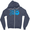 when i was your age, pluto was a planet! Zipper Hoodie
