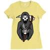 coffee reaper Ladies Fitted T-Shirt