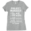 Project Manager Ladies Fitted T-Shirt