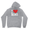 i love techno Hoodie