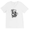 fish boat sea fishing V-Neck Tee