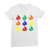 color ful Ladies Fitted T-Shirt
