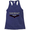 fear bats Racerback Tank