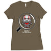 hello! i'm down here! Ladies Fitted T-Shirt