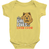 This Girl Loves Her Chow Chow Baby Onesie