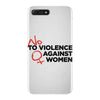 no violence against women's iPhone 7 Plus Case