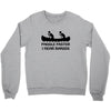 paddle faster i hear banjos t shirt funny humor deliverance nerd geek Crewneck Sweatshirt